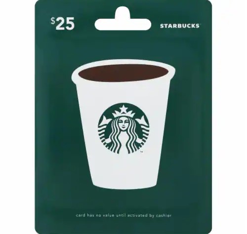 Starbucks Gift Card